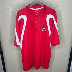 St. Louis Cardinals Antigua L Large Polo Shirt